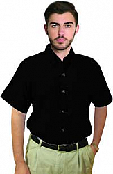 Unisex microfiber half sleeve shirt